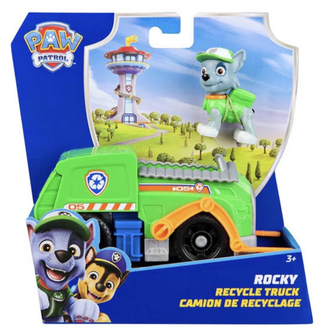 Paw patrol recycle truc