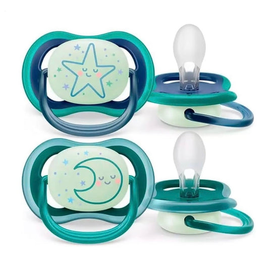 Set de 2 chupetes ultra air Nighttime