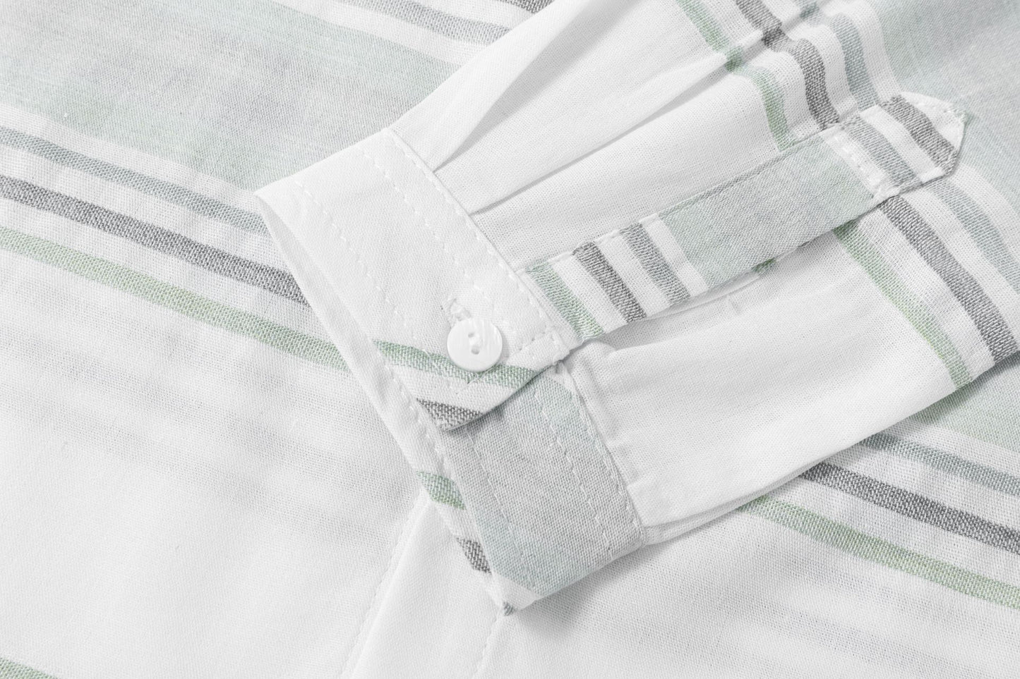 Set 2 pc verde rayado