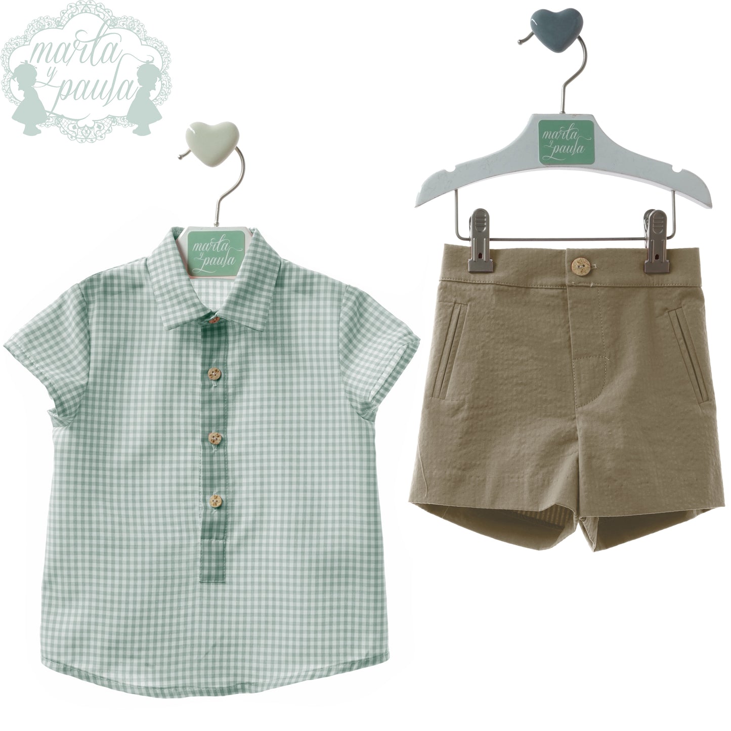 Set 2 pc verde