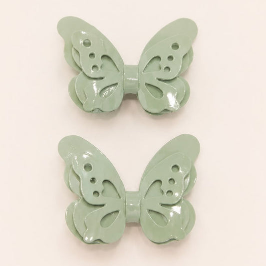 Set de clips mariposa 4.5 cm