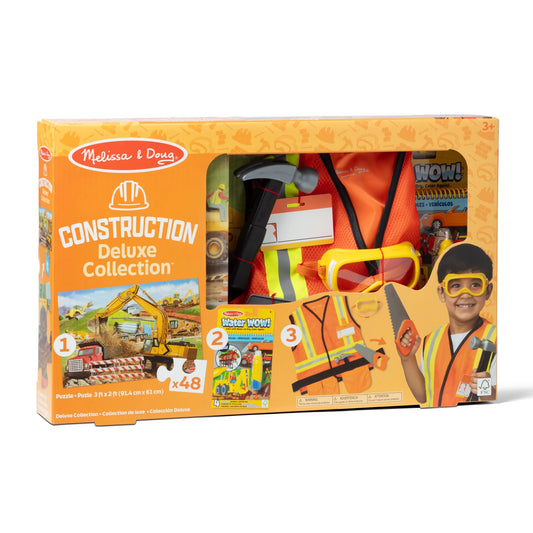 Construction deluxe colletion set melissa and doug
