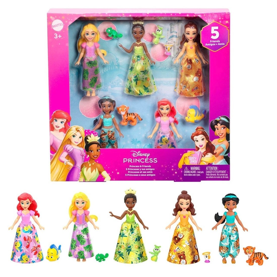 Princess and friends 5 pack
