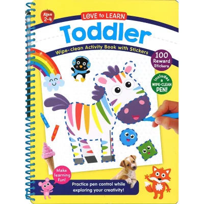 Toddler activity book