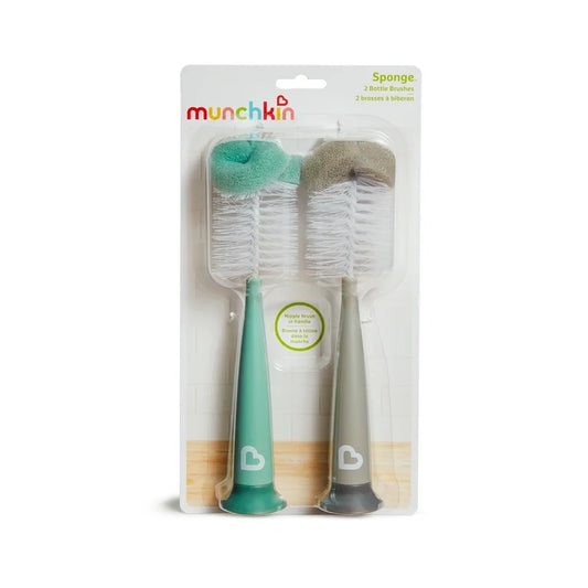 2 bottle brushes set