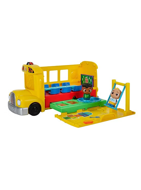 Cocomelon transforming school bus con sonidos