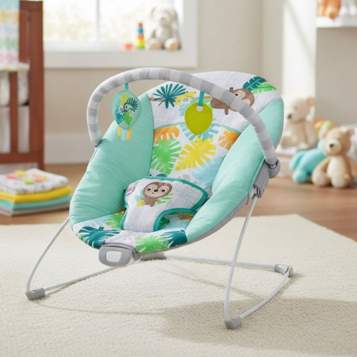 Wild wonders vibrating bouncer