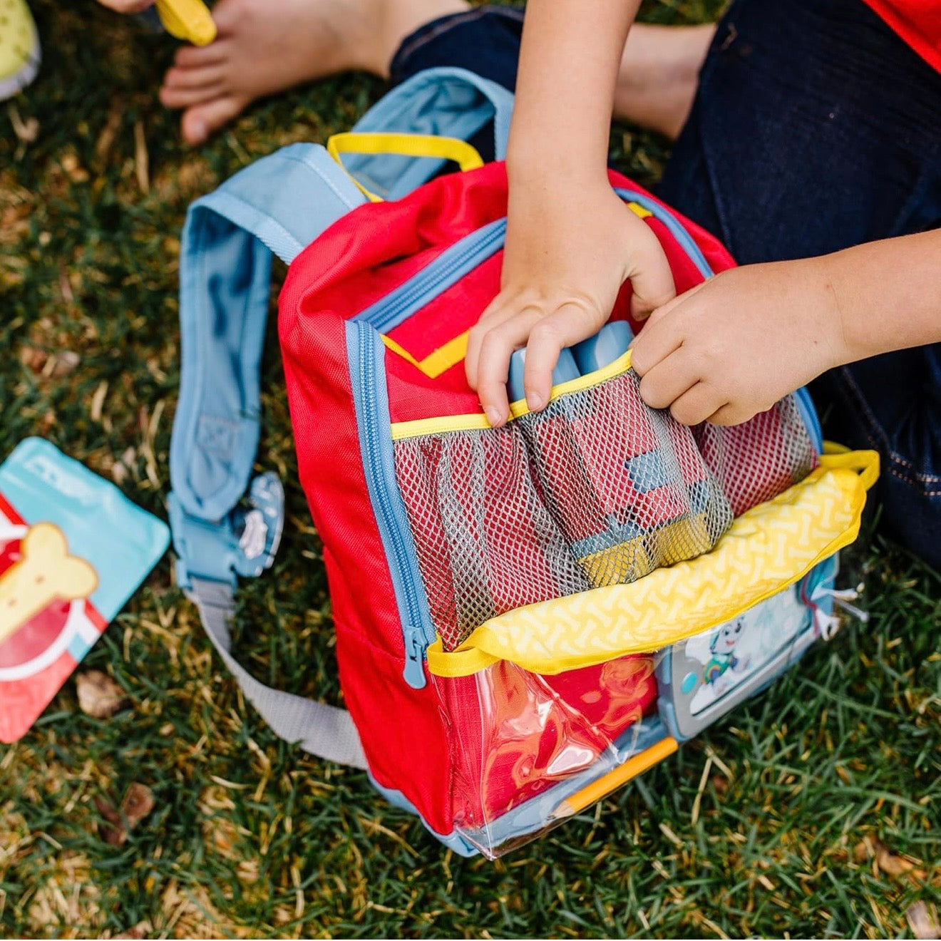 Paw patrol mochila 15 pzs