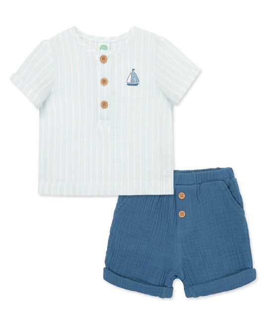 Sailboat short set