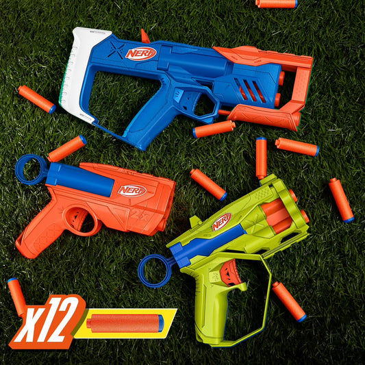 Nerf triple action pack