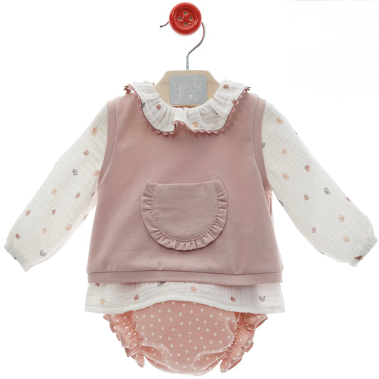 Conjunto con chaleco