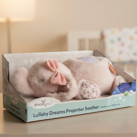 Peluche proyector de luz y sonido