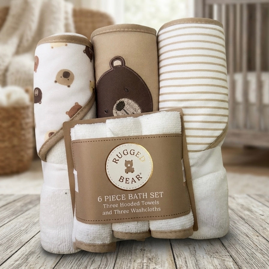 6 piece bath set
