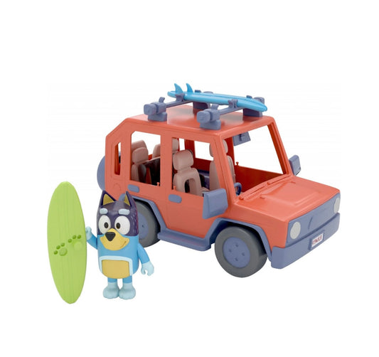 Bluey 4WD Family Vehicle with figure and Surfboards T