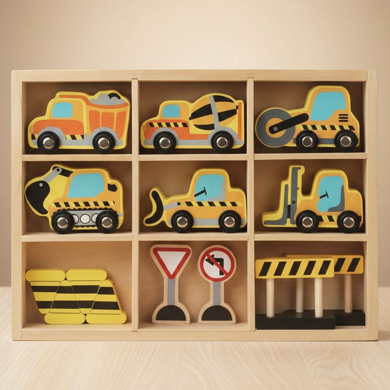 Wooden construction set