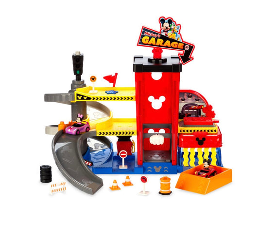 Mickey Mouse Ready to Race Garage Play Set T