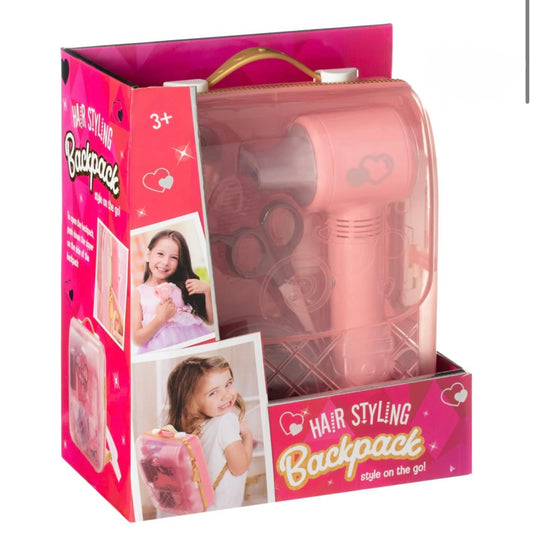Hair tools fashion backpack