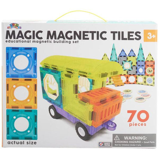 Magic magnetic tiles