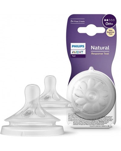 Set de tetinas natural response 0m