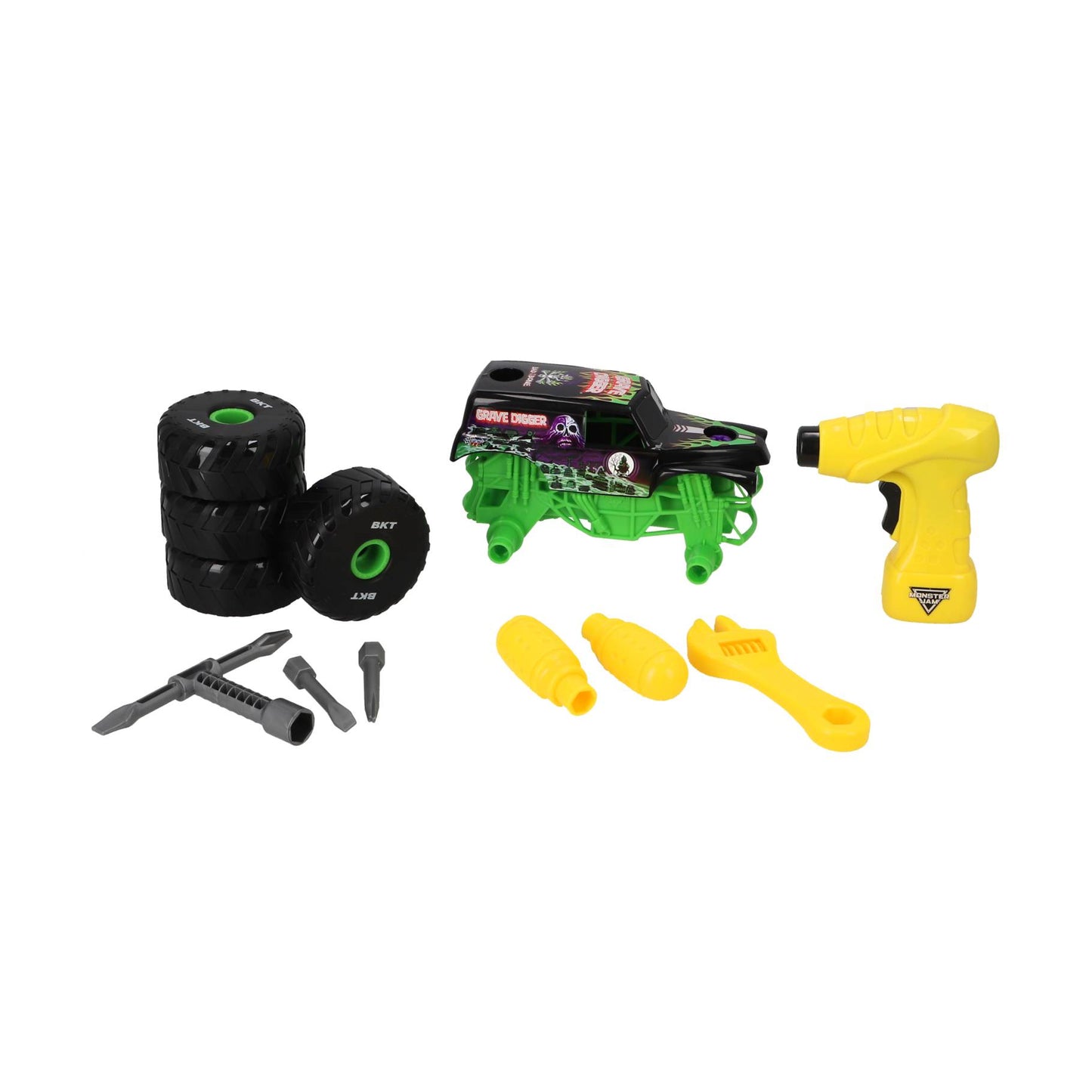 Monster jam - grave digger build and re-build