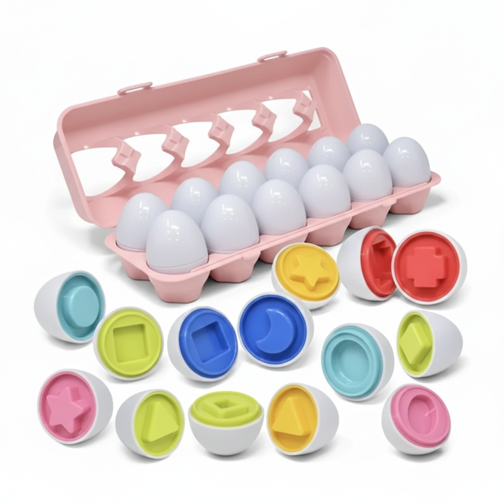 12 eggs sorter shape