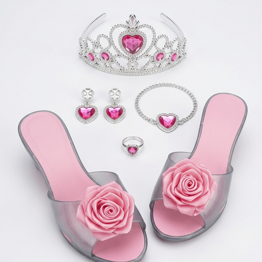 Set de tiara y tacones