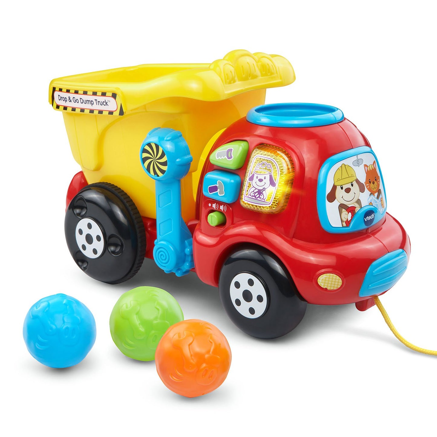 Drop and go dump truck con sonidos