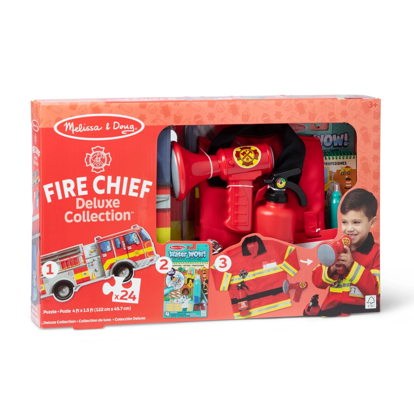 Fire chief deluxe set melissa and doug
