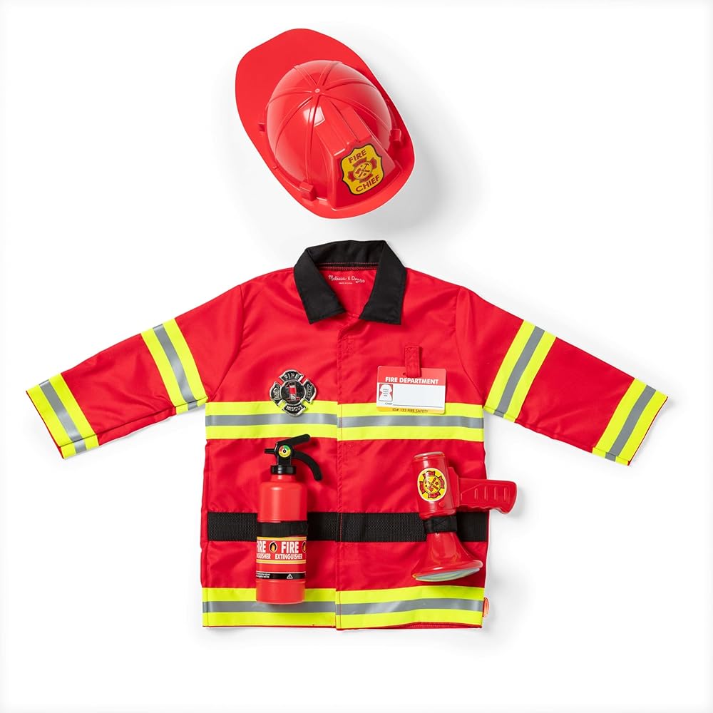 Fire chief deluxe set melissa and doug