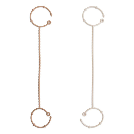 Adjustable silicone straps