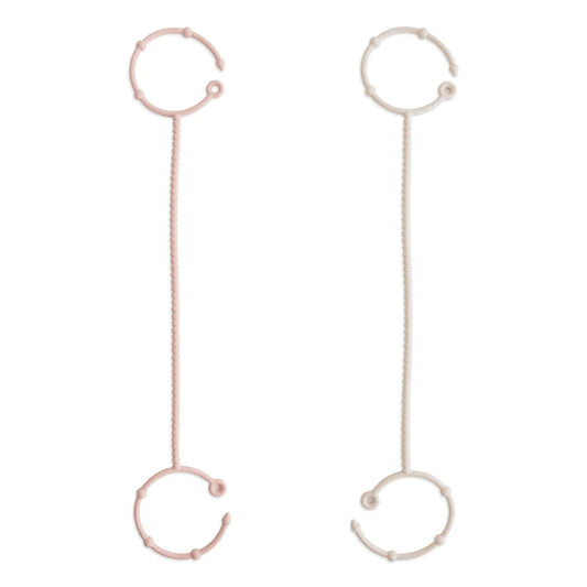 Adjustable silicone straps