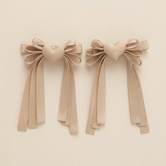 Clips para el cabello heart