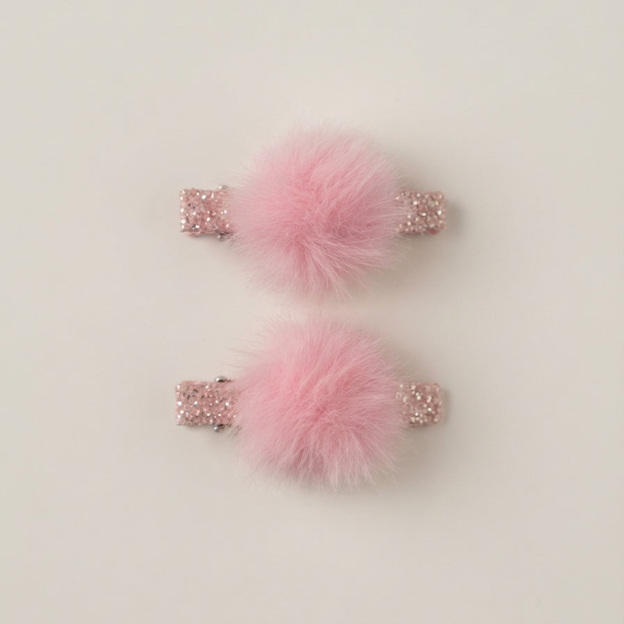 Clips para el cabello heart