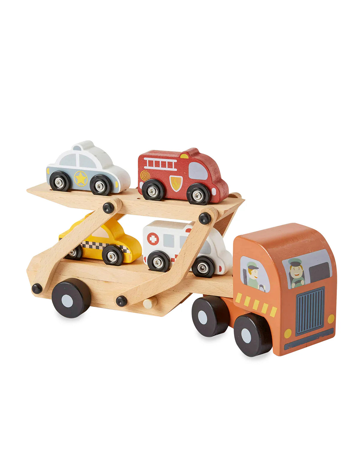 Car carrier de madera
